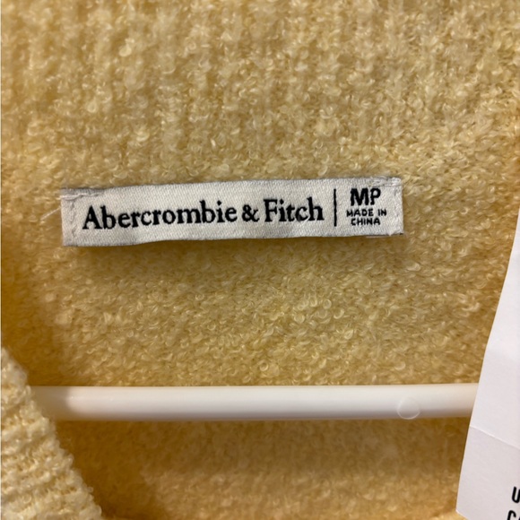 Abercrombie‎ & Fitch Light Yellow Sweater Dress - Picture 4 of 6